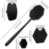Set de Cepillos de Baño de Silicona 4 en 1