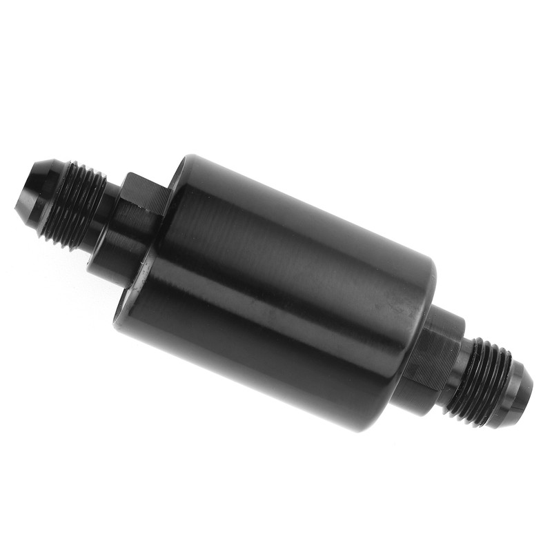 Car High Flow Inline Fuel Filter Aluminium Alloy 100 Micron