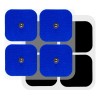 12 Electrodos Parche 5x5 10x5 Compatible Con Beurer Hivox Color