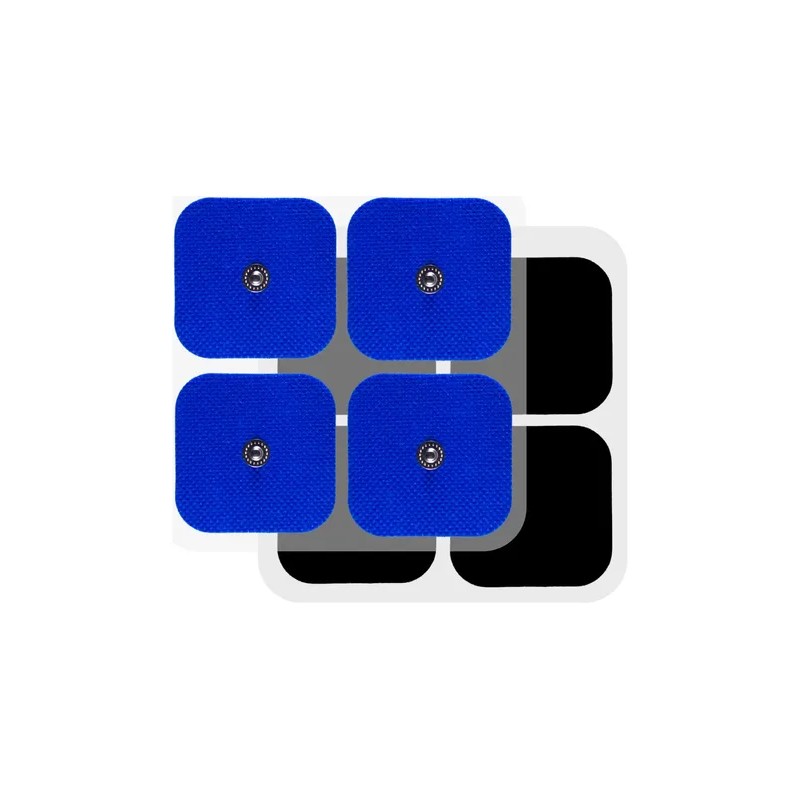 12 Electrodos Parche 5x5 10x5 Compatible Con Beurer Hivox Color