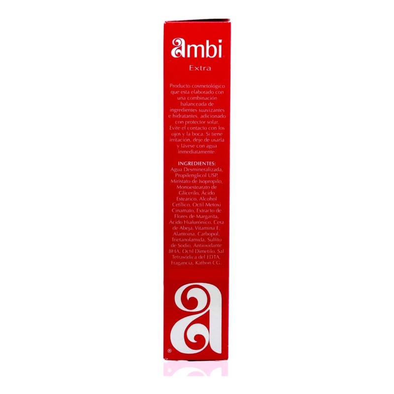 Crema Ambi Roja Elimina Manchas Paño Aclarante Uso Dia Noche