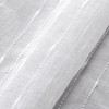 Laura Ashley Lehman 4 Panel Sheer Curtains with Rod Pocket,