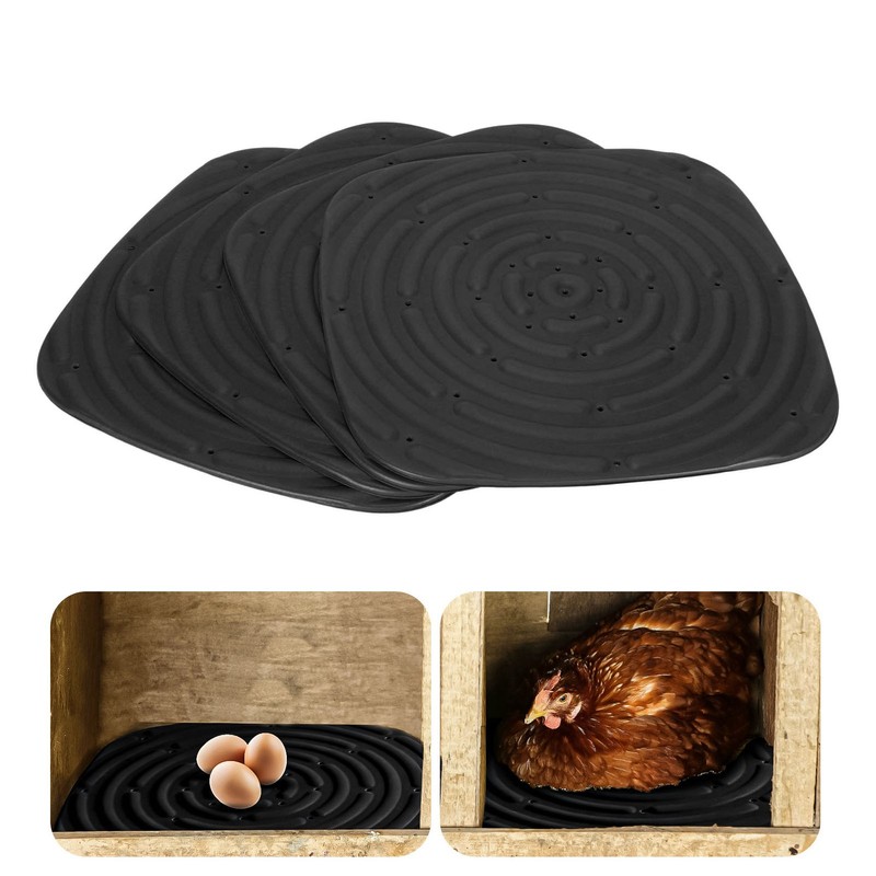 4PCS Chicken Nesting Pad Washable Nesting Box Pad Reusable Bedding