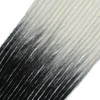 Thin 0.6cm Synthetic Dreadlock Extensions Handmade 24Inch 20 Strands Crochet