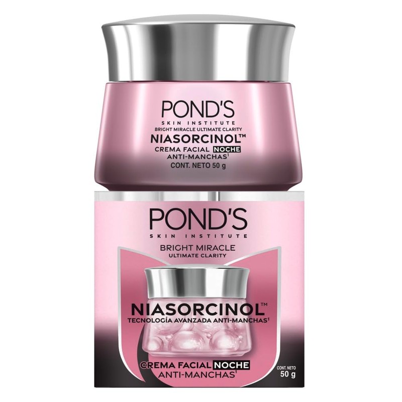 POND'S Crema Facial Antimanchas Noche Bright Miracle Ultimate Clarity 50g