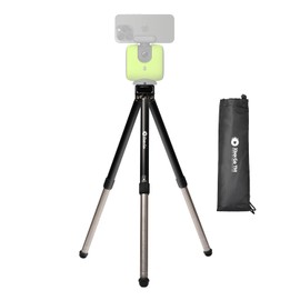XbotGo Update T1 Tripod, 3.77ft Height, 6.6lb Load Capacity, Lightweight Aluminum, Compatible with XbotGo Chameleon Sports Gimbal, Extra Quick-Release Mount, Easy Setup, Portable