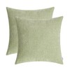 CaliTime Cushion Covers Pack of 2 Cozy Throw Pillow Covers