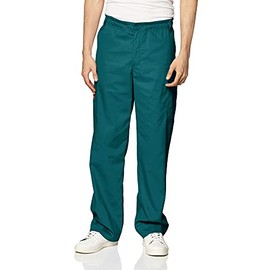 Dickies Men's Signature Elastic Waist Scrubs Pant, Hunter XX-Large Big