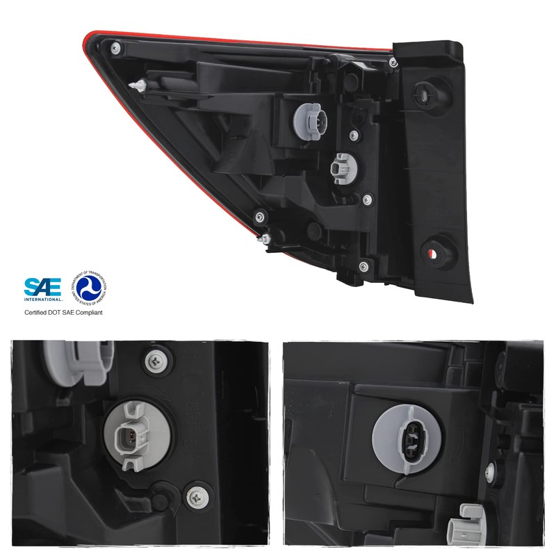 AKKON - Fit 2016-2018 Honda Pilot SUV LED Bar DRL