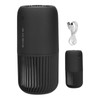 Black Air Purifier Portable USB Powered Low Noise Car Air