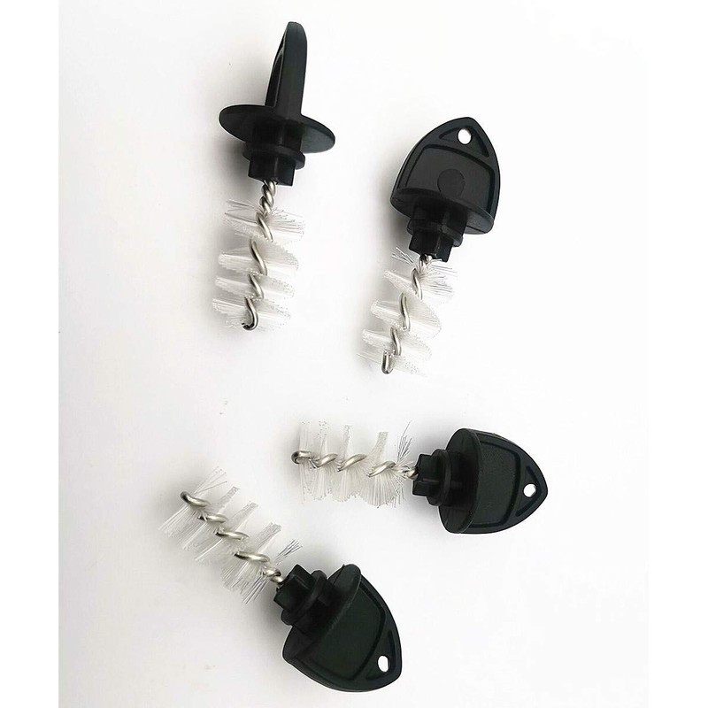 8 Pieces Draft Beer Faucet Cap & Plug Brush -