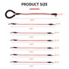 Six Dog Leash, Comfortable 6 Dog Leash with Reflective, 360