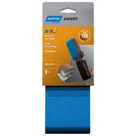 Norton Expert Sanding Belts 100 x 560 mm Grit 120 Set of 2