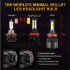 AUIMSOCO 9005 H11 LED Headlight KIT Combo Bulbs 6000K High&Low