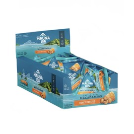 Roasted Macadamia Nuts, Honey Roasted Salted Flavor, .5 Oz Pouches (Pack of 24)