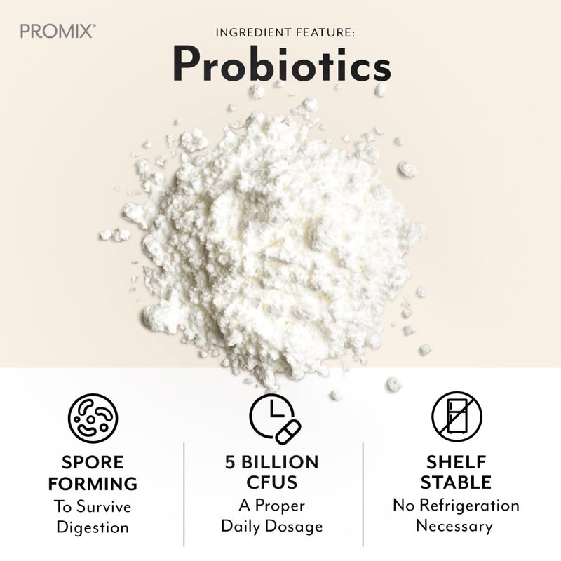 ProMix Nutrition Debloat Prebiotics and Probiotics Immune Support Supplement for