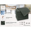 ZOLLNER Set of 10 Guest Towels 30 x 50 cm