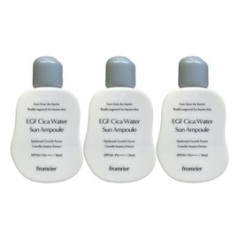 Fromlie Vegan EGF Cica Water Sun Ampoule 56ml (SPF50+) 3pcs / 프롬리에 비건 EGF 시카 워터 선앰플 56ml(SPF50+) 3개