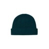 Style & Republic Men's Classic Cashmere Beanie with Ribbed Structure