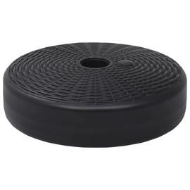 CHARMMA Umbrella Base Sand/Water Filled 6.3 gal Black-2.4KG