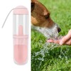 Dog Water Bottle Stylish Lightweight One Piece Design Leakage Proof