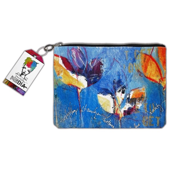 Ranger Dina Wakley Media Printed Pouch 6"X9"-