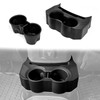 BESTAOO 2-in-1 Rear Cup Holder for JL, Removable Anti-Slip Pad,