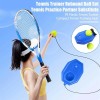 Unbranded High Quality Stable Compact Tennis Rebound Training Base Device