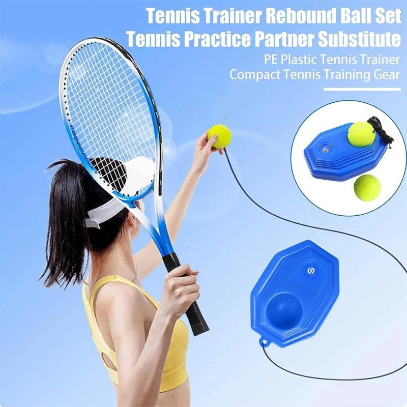 Unbranded High Quality Stable Compact Tennis Rebound Training Base Device