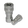 Kubota 7J612-66323 K2581-66220 Replacement Hydraulic Quick Coupler Set, 1/4” NPT