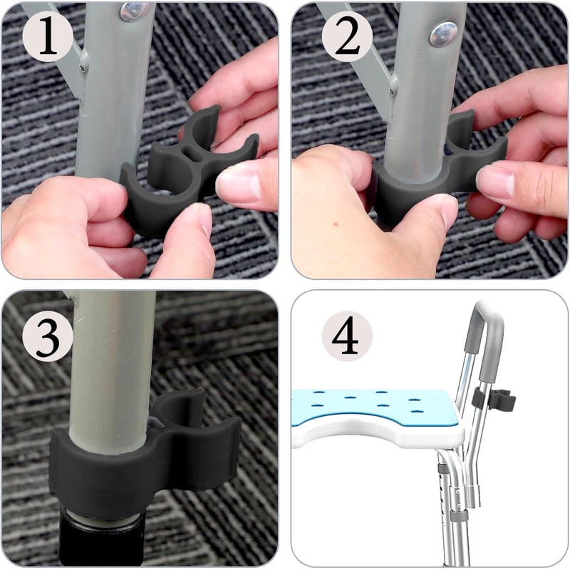 2 Pcs Shower Head Holder for Shower Chair, Shower Bath