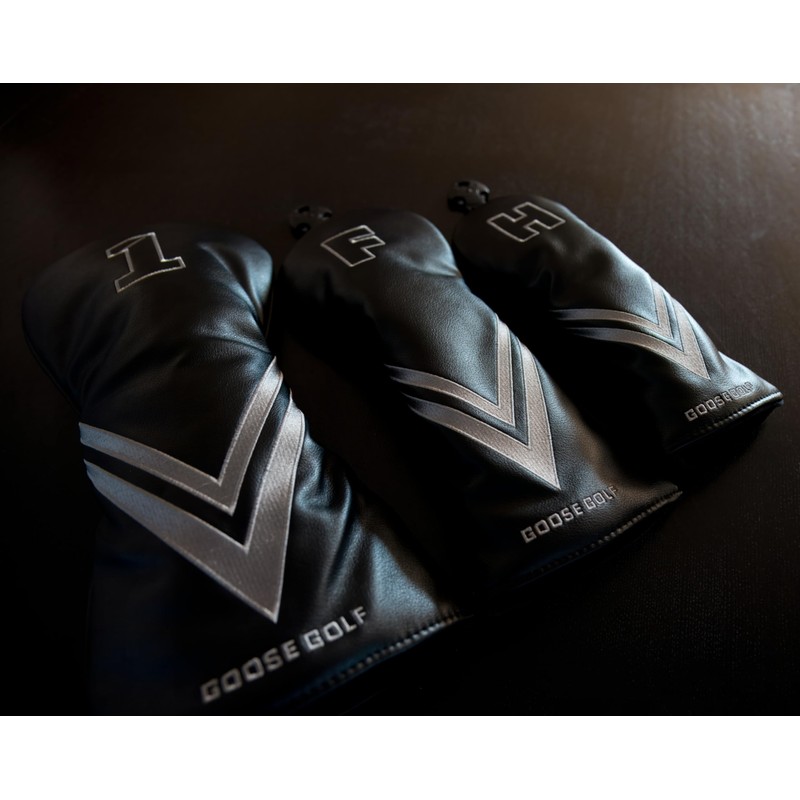 Golf Club Cover for Driver Wood and Hybrid - Compatible