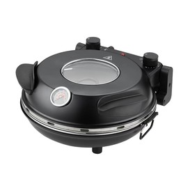 HomCozy Electric Pizza Oven, 12 Inch Indoor Pizza Oven Countertop, Pizza Maker Heats up to 800˚F