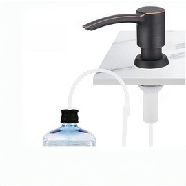 TUTEW Built in Sink Soap Dispenser, Kitchen Sink Soap Dispenser(Oil Rubbed Bronze)