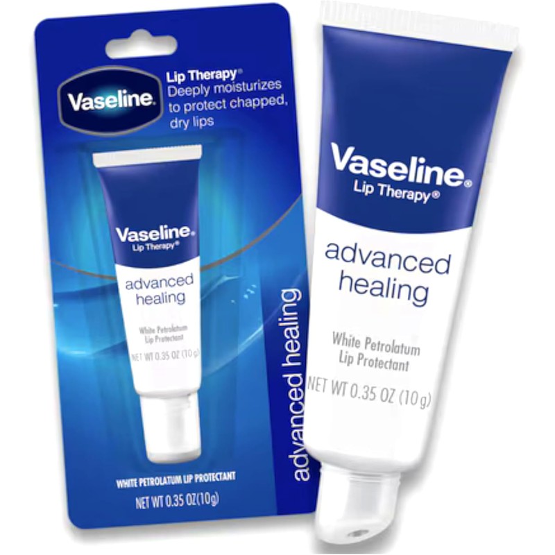 Vaseline Lip Therapy Advanced Healing 0.35 oz (Paquete de 10)
