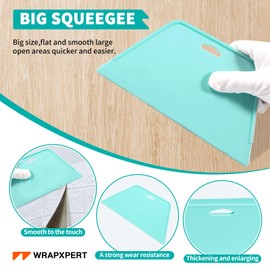 WRAPXPERT Wallpaper Smoothing Tool,Wallpaper Tools Included Felt Squeegee,Craft Knife,Wallpaper Brush,Wallpaper Scraper Tool for Peel and Stick Wallpaper,Window Tint Film,Wallpaper Adhesive