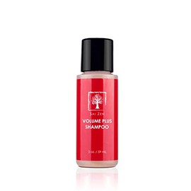 Champú Volume Plus  Fórmula anti-adelgazamiento y voluminizadora  Fabricado en EE. UU.  Sin sulfatos ni parabenos  Todo tipo de cabello, 2 oz.        