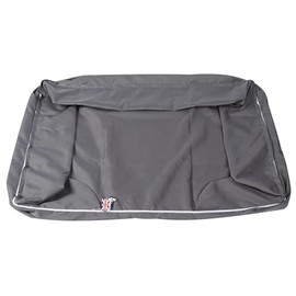 Bunty Cosy Couch Cat Bed & Dog Bed - Small to Large Dog Mattress Bed, Soft Walls & Thick Foam Padding - Non-Slip Base, Washable Dog Bed with Removable Cover - Large Grey Cover