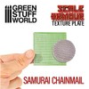 Green Stuff World 1616 Texture Plate - Samurai Chainmail Texture