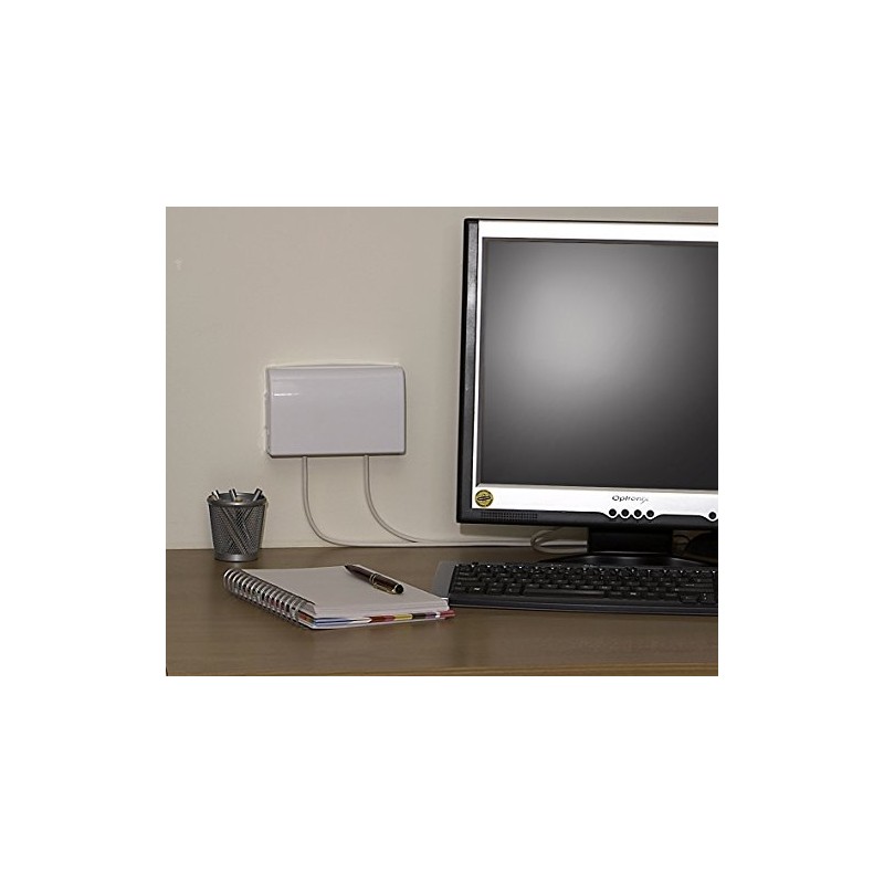 Clippasafe Electrical Plug Socket Protector (White (3 Pack))