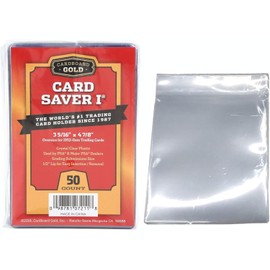 Cardboard Gold Card Saver 1 Card Saver 1 PSA Subjected 50 Sleeves Set