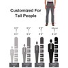 SEVEGO 30"/32"/34"/36"/38" Inseam Men's Tall Hiking Pants Quick Dry Outdoor