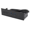 TXD167 5.25 Inch Front Panel USB Hub Dual Port 5Gbps