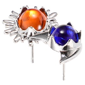 FOMIYES 1 Pair Moonstone Earrings Bohemian Stylish Ear Jewelry for Women Accessory for Daily Wear and Special Occasions