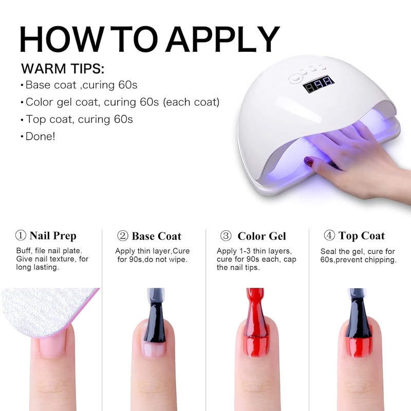 Imtiti 1 x Green Gel 15ml Clear UV/LED Manicure Home