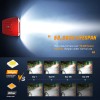 Nilight LED Light Pods 2PCS 42W 3Inch Triple Row Spot