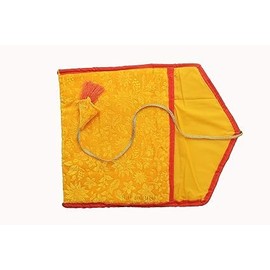 Gutka Cover Gutka Pauch Gutka Sahib Cover Gutka Sahib Pauch Holy Book Cover (Pack of 1) Yellow Medium Size