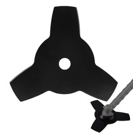 ZGIOPGEIN 3 Tooth Shredder Blade Universal Brush Cutter Blade 25.4 MM Bore Grass Trimmer Blades Brush Cutter Accessories for Garden Lawn Trimmer Blade Replacement