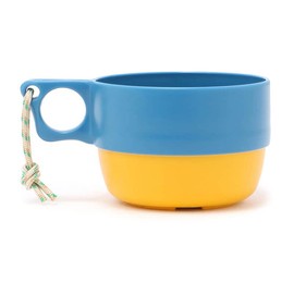 CHUMS CH62-1733-B053-00 Camper Soup Cup, Beige/Red, 11.8 fl oz (350 ml), Diameter 3.7 x Height 2.7 inches (9.3 x 6.9 cm)