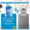 New Ashwagandha Gummies - 60 Count - Mixed Berry, KSM-66,